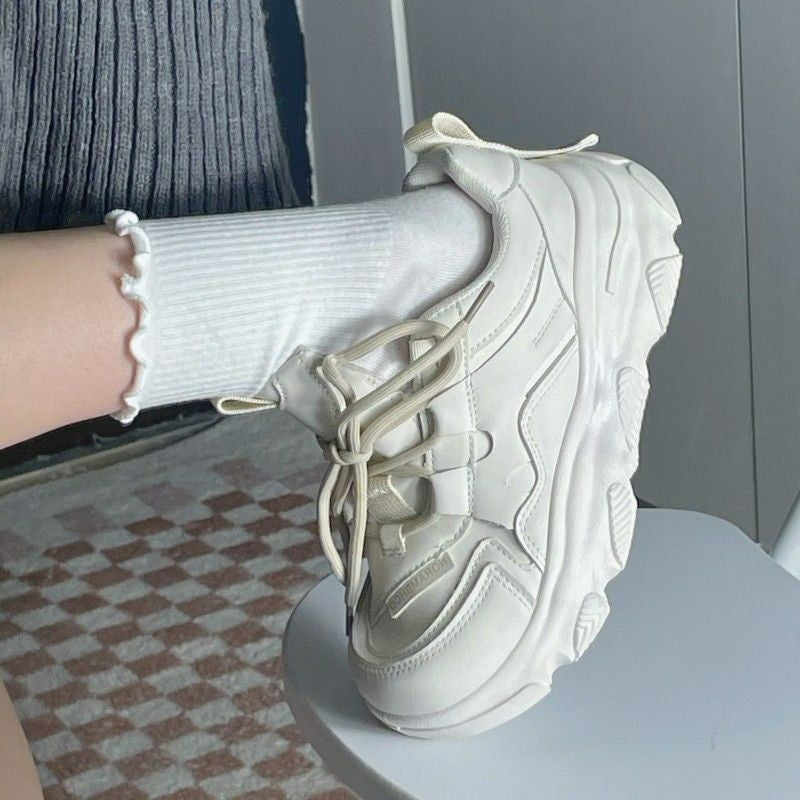 Damen Sportliche Sneakers mit zehenverstärkendem Design und atmungsaktiver Oberflächenstruktur R&B