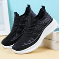 Damen atmungsaktive und flexible Lauf-Sneaker mit rutschfester Sohle R&B