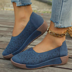 Damen Bequeme und luftige Slip-On Schuhe