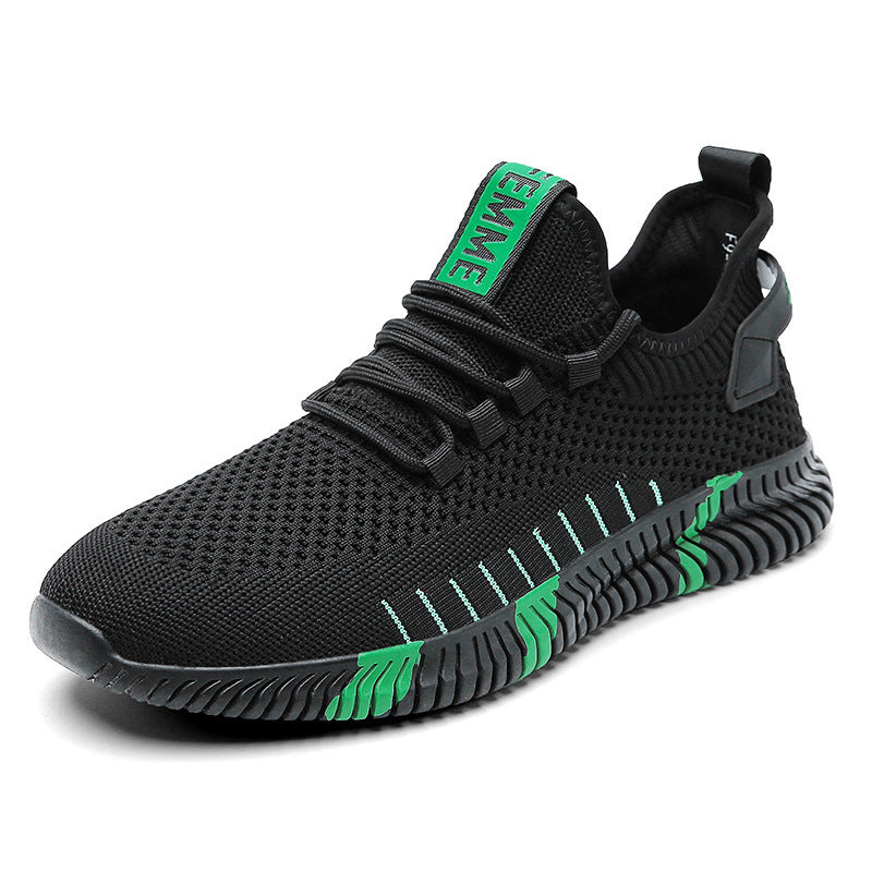 Damen Bequeme Trainingssneakers mit atmungsaktiver Mesh-Oberfläche und rutschfester Sohle R&B