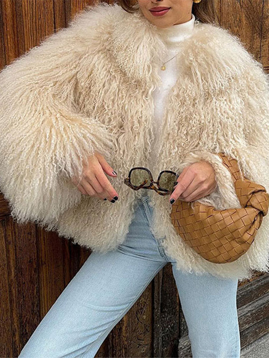 R&B | Faux Shearling Jacke