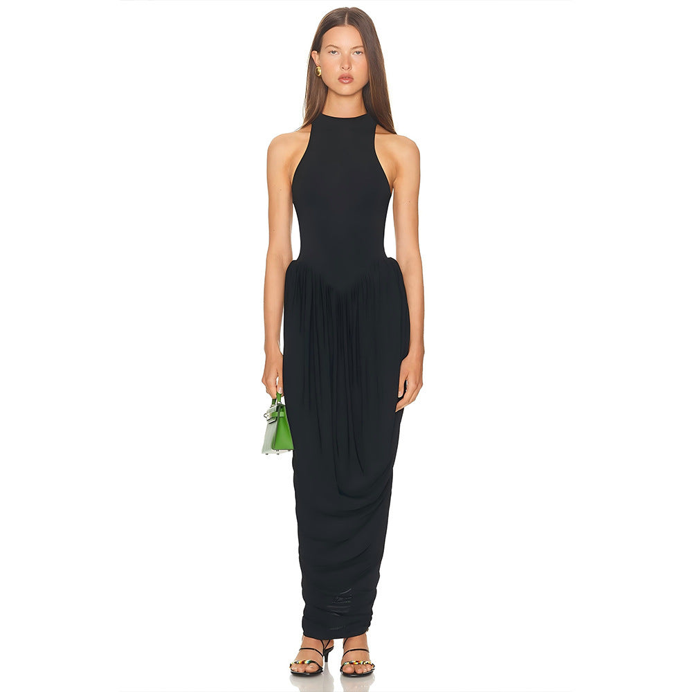 Damen Elegantes und fließendes Abendkleid R&B