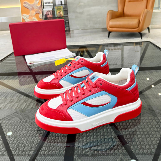 Damen Sneakers mit stoßdämpfender Laufsohle und strukturiertem Obermaterial R&B