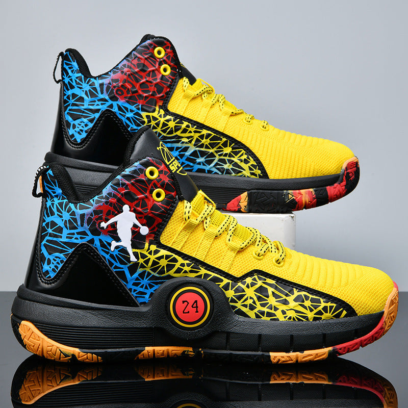 Damen High-Performance Basketballschuhe mit dynamischem Dämpfungssystem und rutschfester Sohle R&B