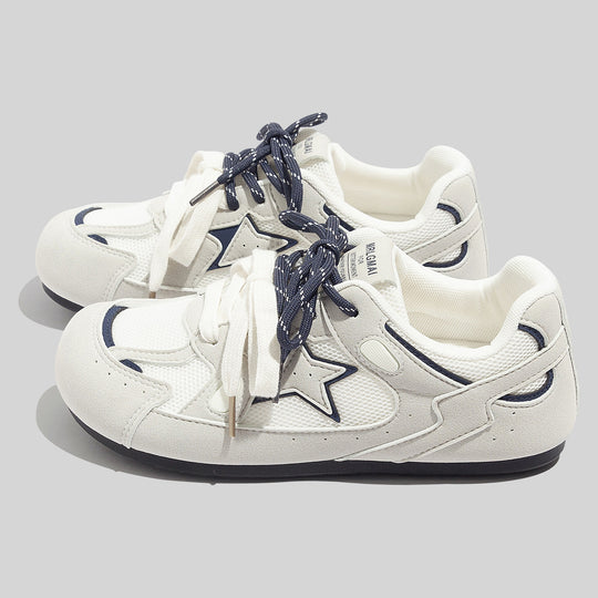 Damen Sportliche Sneakers mit atmungsaktivem Mesh-Obermaterial und flexibler Sohle R&B