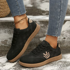 Damen Sneaker mit modischem Print und rutschfester Sohle R&B
