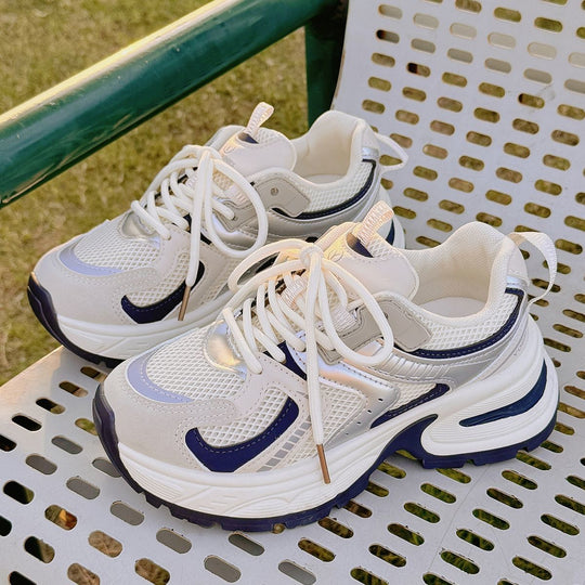Damen Sportliche Sneakers mit atmungsaktiver Mesh-Oberfläche und modischer Silhouette R&B