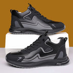 Damen Sportliche Winter-Laufschuhe mit isolierendem Innenfutter und rutschfester Sohle R&B