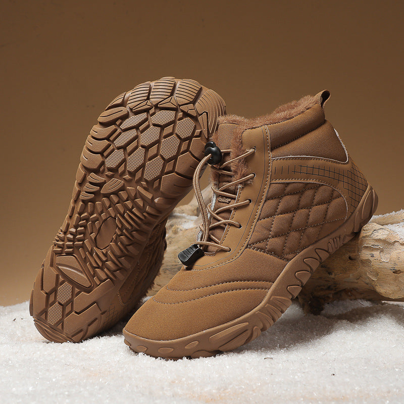 Damen isolierte Winterboots mit rutschfester Sohle und hohem Tragekomfort R&B