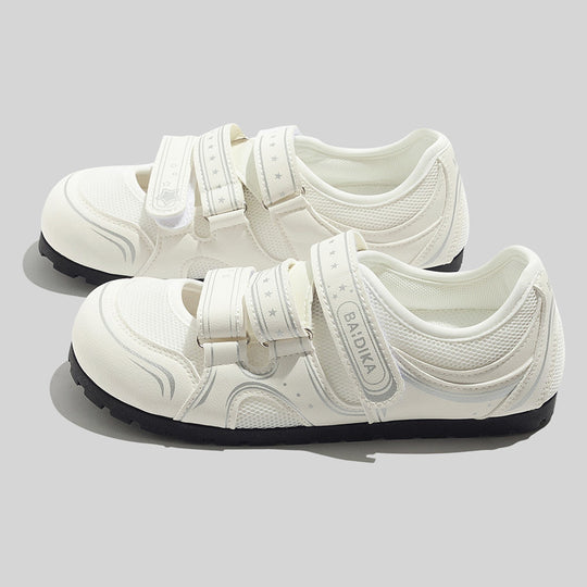 Damen Sportliche Riemensandalen mit atmungsaktiver Mesh-Oberfläche und rutschfester Sohle R&B