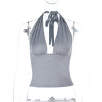 Damen sportliches Haltertop R&B