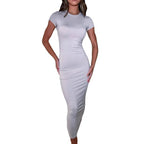 Damen Figurbetontes Midikleid R&B