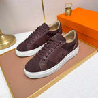 Damen Sportliche Sneakers aus hochwertigem Wildleder mit atmungsaktiver Struktur R&B