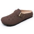 Damen Bequeme Clogs mit verstellbarem Riemen und Belüftungsöffnungen