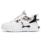 Damen modische Sneaker mit einzigartigem grafischen Design und dämpfender Sohle R&B