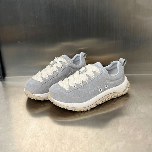 Damen Sportliche Freizeit-Sneaker mit rutschfester Sohle und atmungsaktiver Obermaterialstruktur R&B