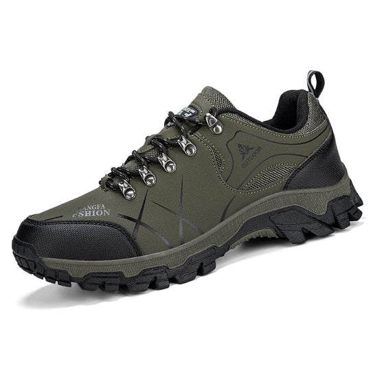Herren nan robuste wasserabweisende Trekking-Schuhe mit profilierter Gummisohle R&B
