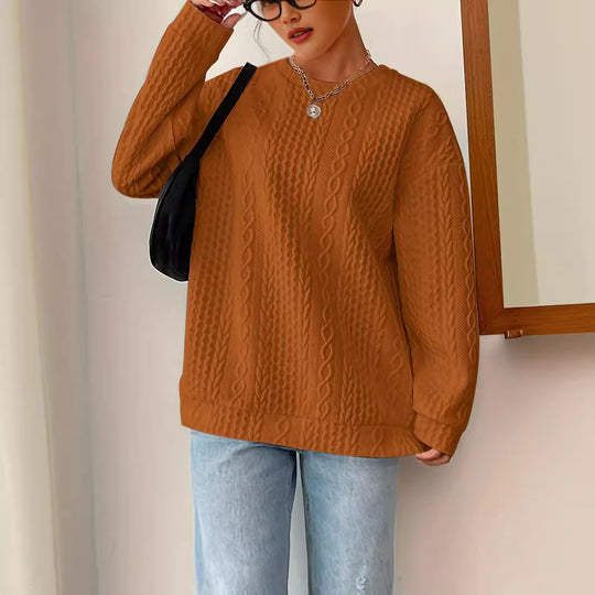 Damen Grobstrickpullover R&B