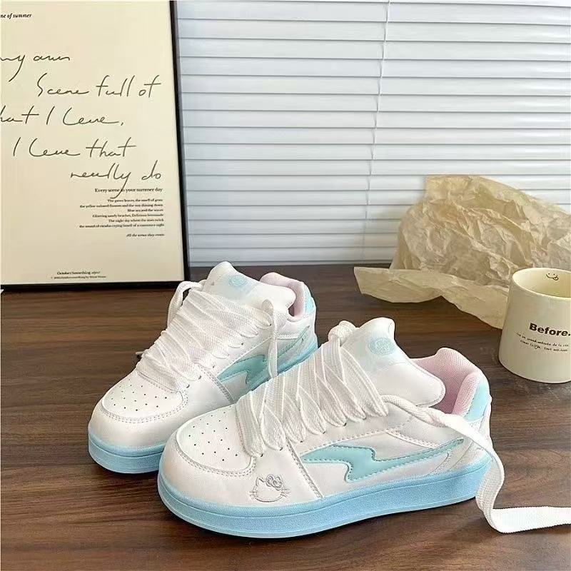 Damen Sneakers mit verspieltem Design und bequemer Dämpfung