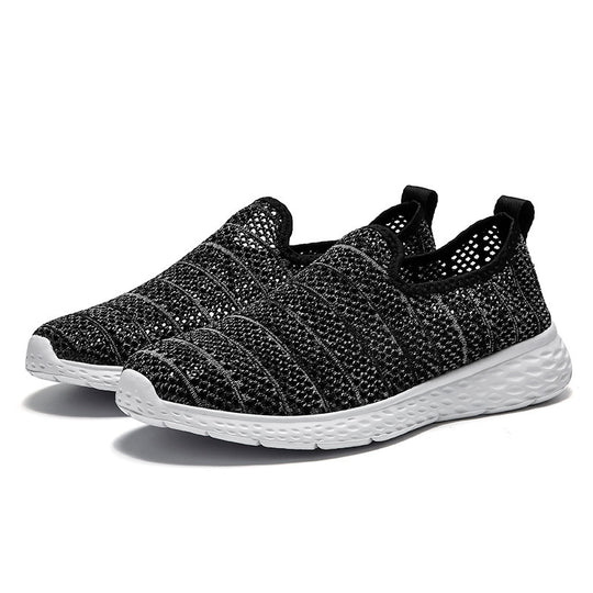 Damen Atmungsaktive Slip-On Sneakers mit rutschfester Sohle R&B