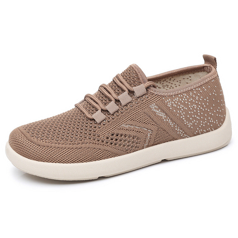 Damen Atmungsaktive Sneaker mit elastischen Schnürsenkeln R&B
