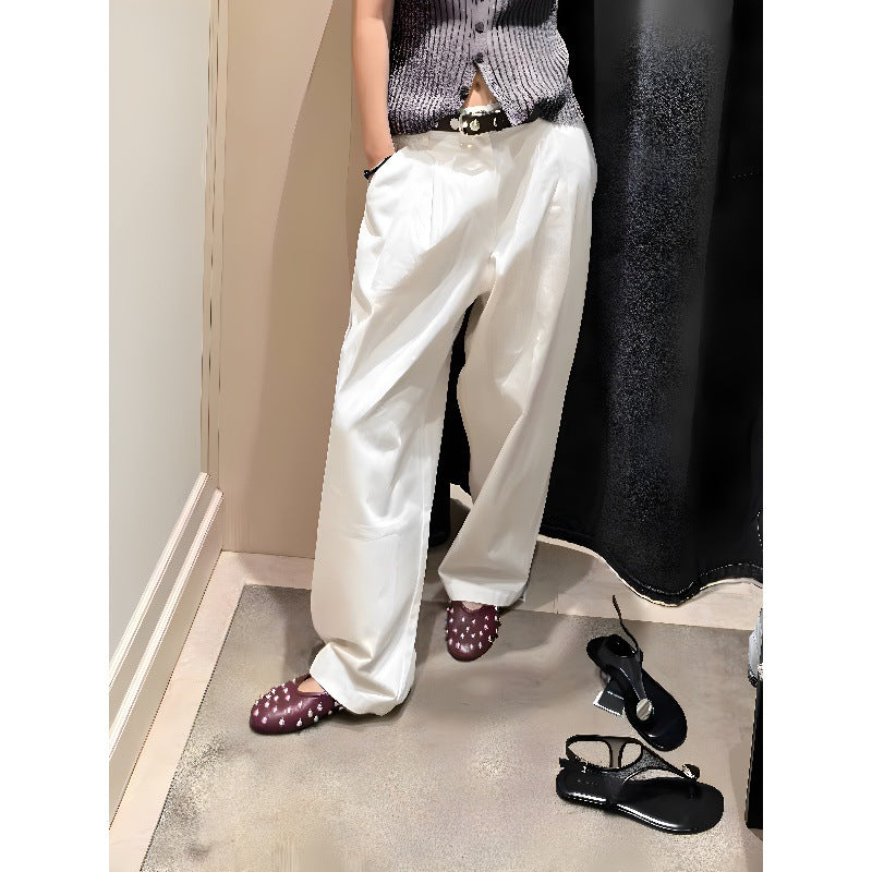 Damen Ballerinas mit dekorativen Metallic-Nieten R&B