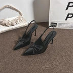 Damen Sling-Pumps mit eleganter Schleife R&B