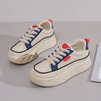 Damen Sneakers im modernen Chunky-Style mit dämpfender Sohle und robustem Profil R&B