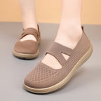 Damen Bequeme Slip-On City-Sneaker mit atmungsaktivem Obermaterial