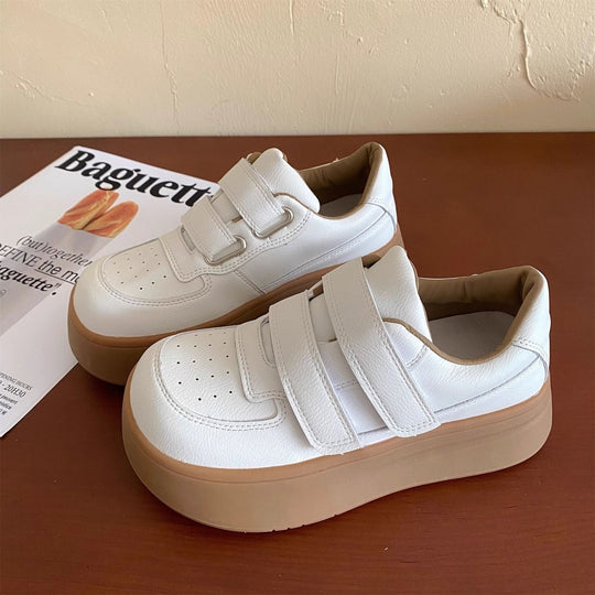 Damen Plattform-Sneaker mit verstellbaren Klettverschlüssen und sportlichem Design R&B