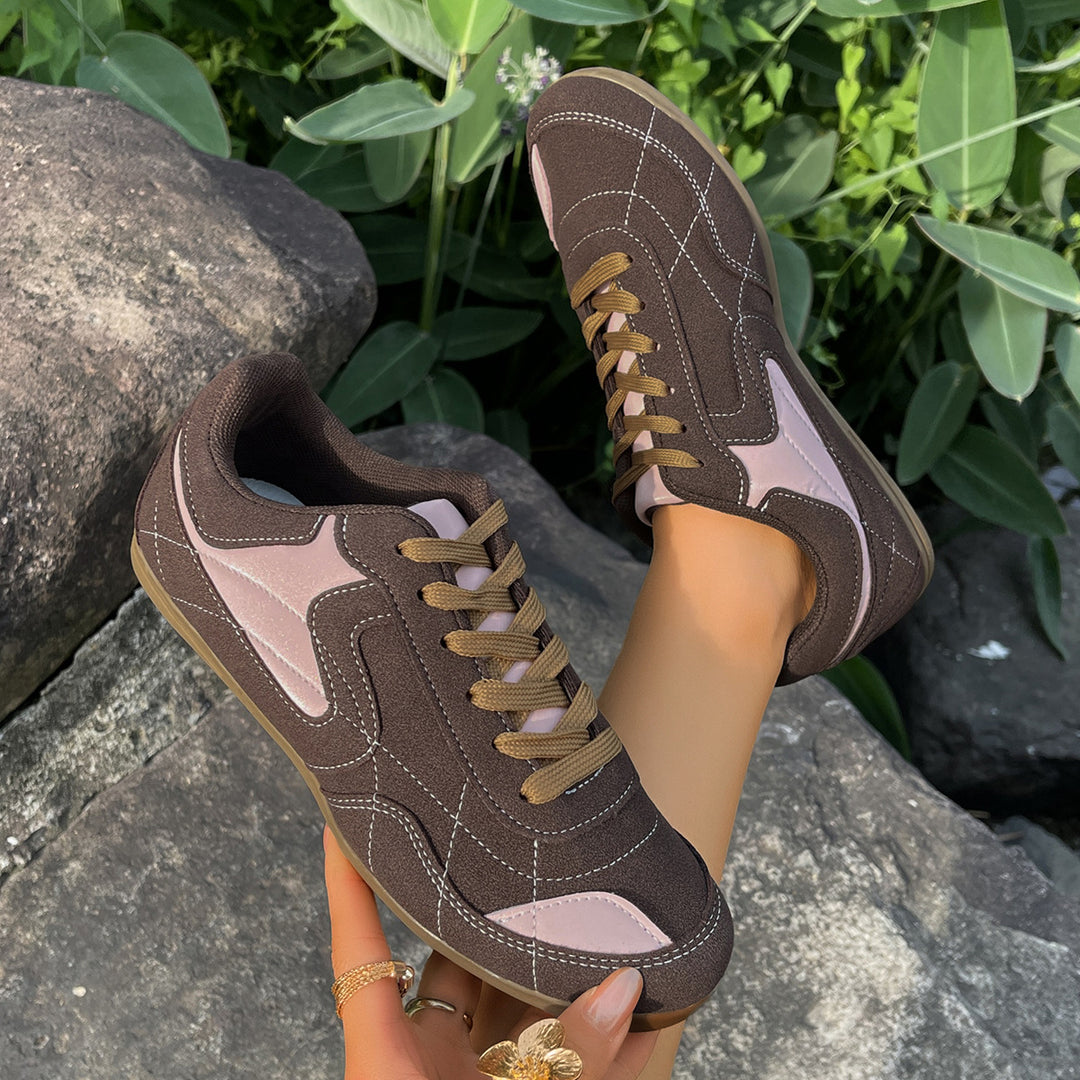 Damen Sportliche Sneakers im trendigen Retro-Design R&B