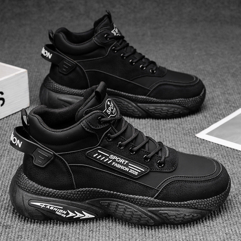 Damen Sportliche hochgeschnittene Sneakers mit verstärkter Dämpfung