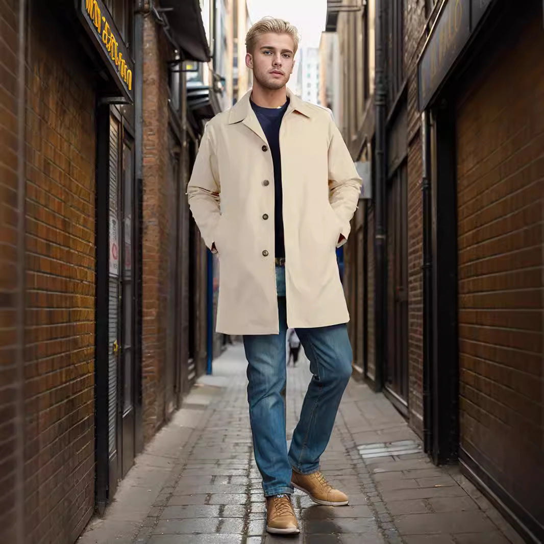 Herren leichte Übergangsjacke mit nachhaltigem Material R&B