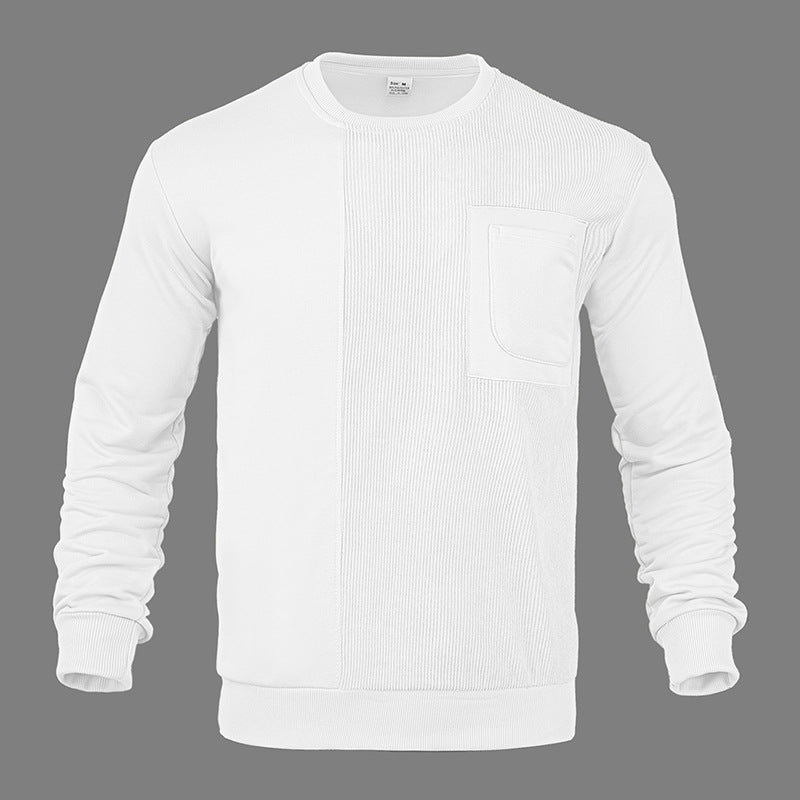 Herren Sweatshirt mit strukturierter Front R&B