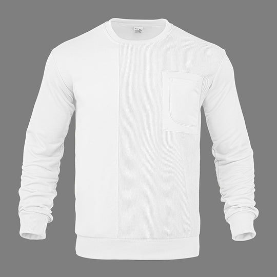 Herren Sweatshirt mit strukturierter Front R&B