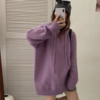 Damen Kapuzenpulli im Oversized-Design R&B