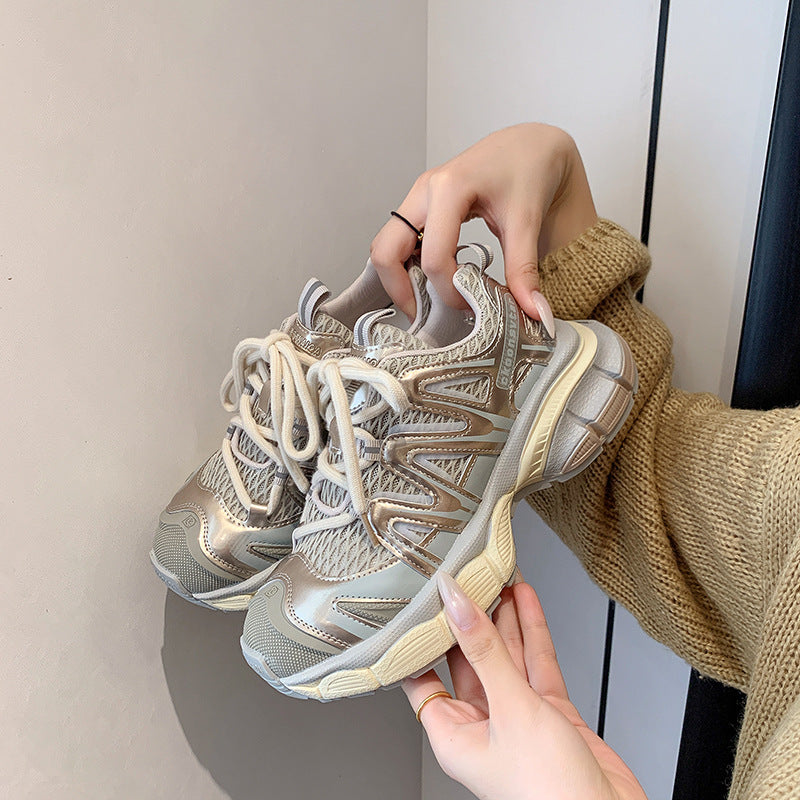 Damen Sportliche Sneakers mit atmungsaktivem Netzmaterial und optimaler Dämpfung R&B
