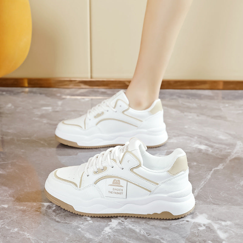 Damen sportliche Sneakers mit robustem Profil und flexiblem Obermaterial R&B