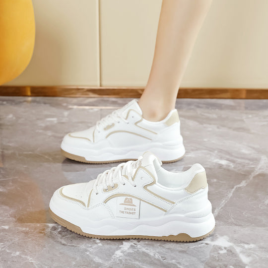 Damen sportliche Sneakers mit robustem Profil und flexiblem Obermaterial R&B