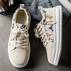 Damen Sportliche Sneaker mit einzigartigem grafischem Muster und dämpfender Sohle R&B