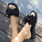 Damen Sandalen mit elegantem Schleifen-Design R&B