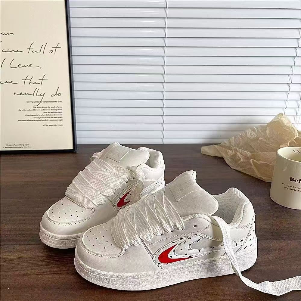 Damen Sportliche Freizeit-Sneaker mit atmungsaktiver Struktur und rutschfester Sohle R&B