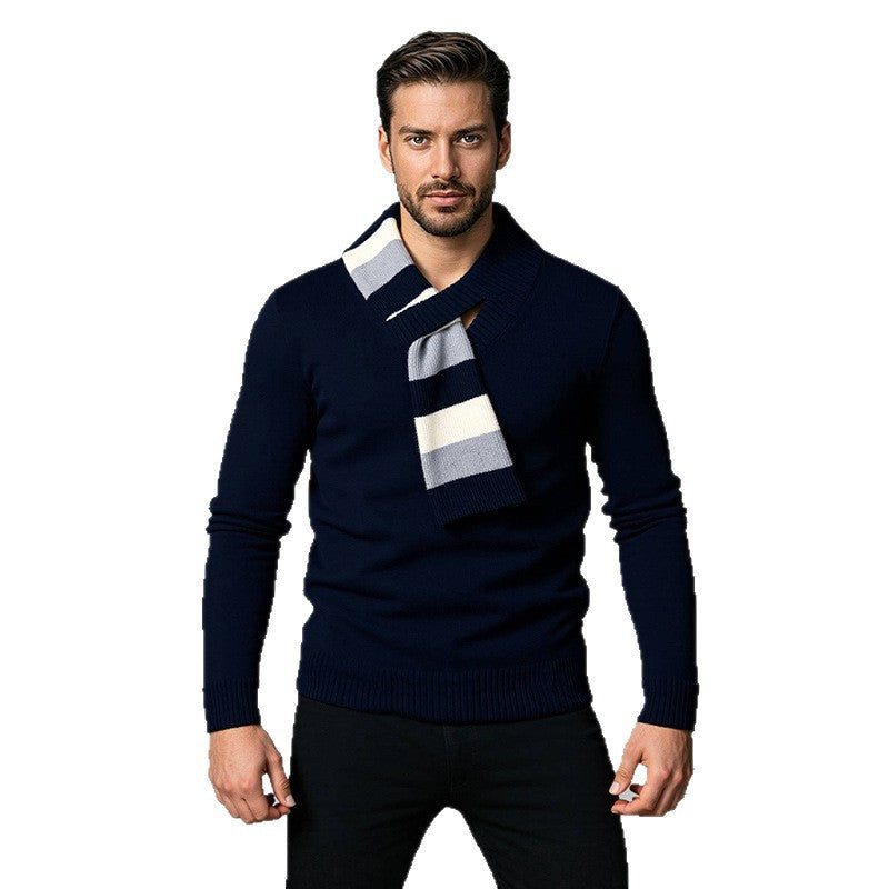 Herren Pullover mit stylischem V-Ausschnitt und gemütlicher Passform