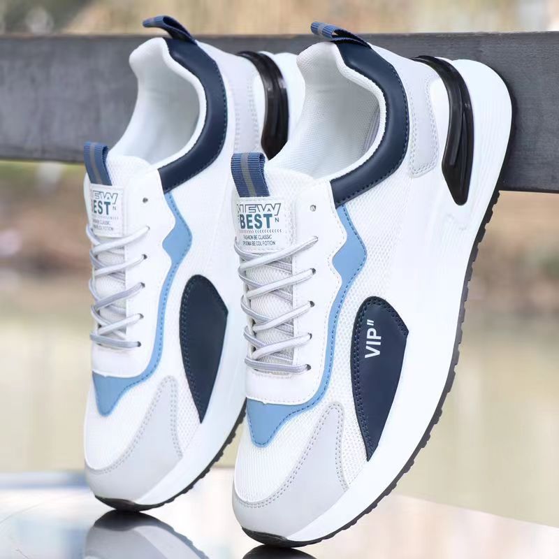 Damen Modische Sport-Sneaker mit atmungsaktiver Mesh-Oberfläche und stoßdämpfender Sohle