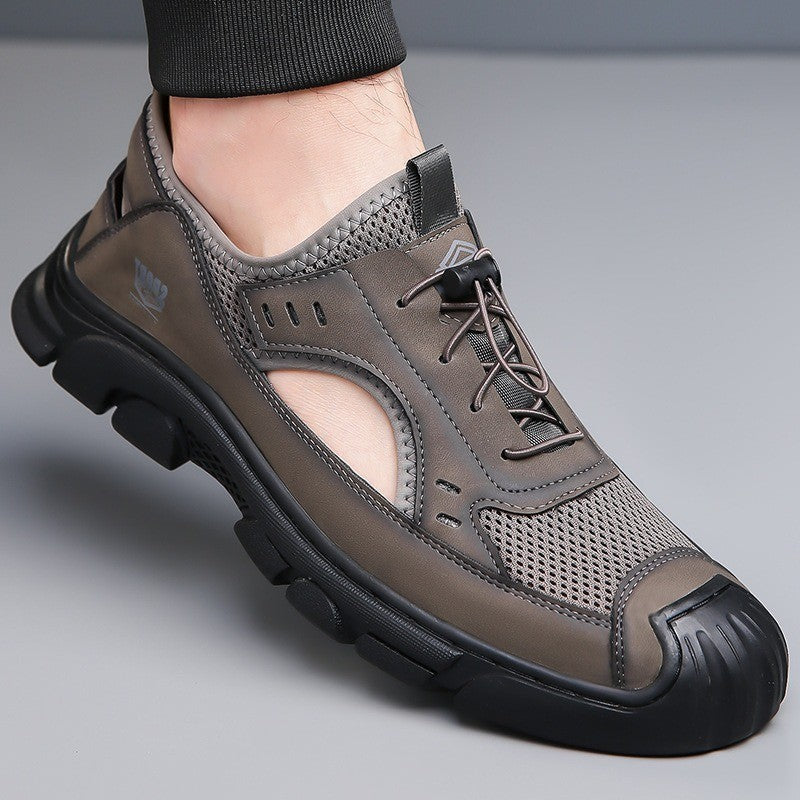 Damen Komfortable Schnürschuhe mit atmungsaktivem Mesh-Obermaterial und strapazierfähiger Sohle