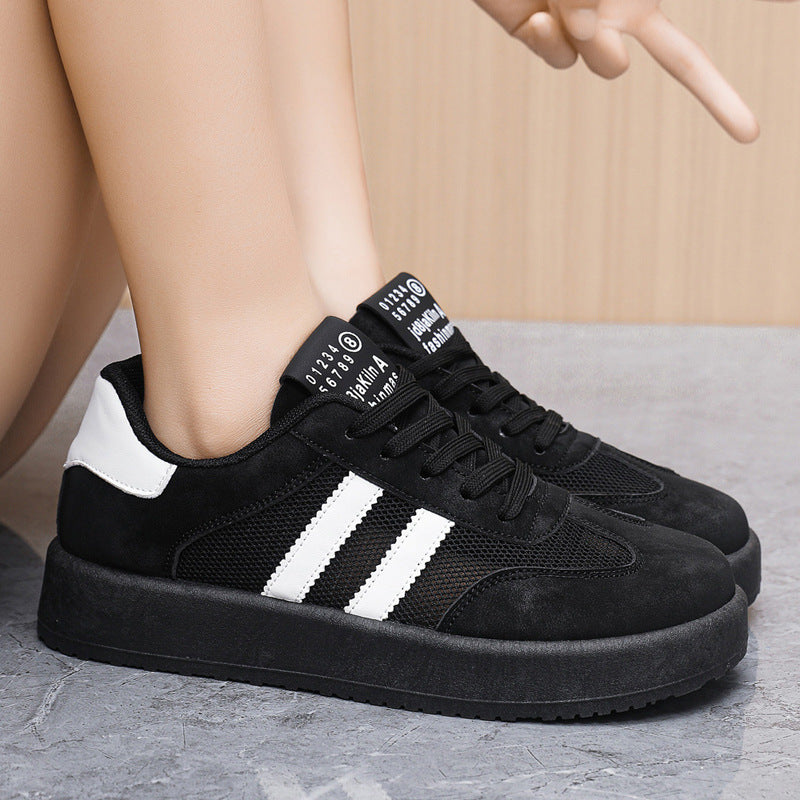 Damen Sportliche Sneaker mit flexibler Sohle und atmungsaktiver Mesh-Oberfläche R&B