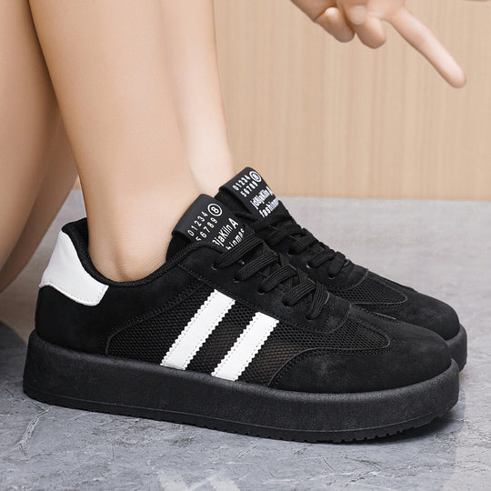 Damen Sportliche Sneaker mit flexibler Sohle und atmungsaktiver Mesh-Oberfläche R&B
