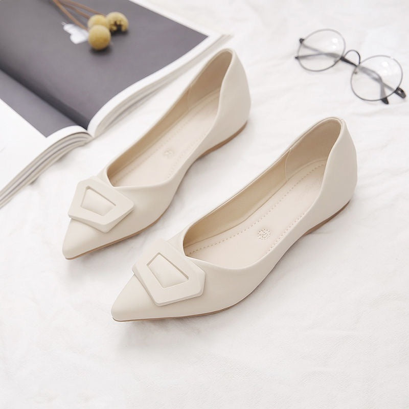 Damen elegante Ballerinas mit modischem Riemendesign und komfortablem Fußbett R&B