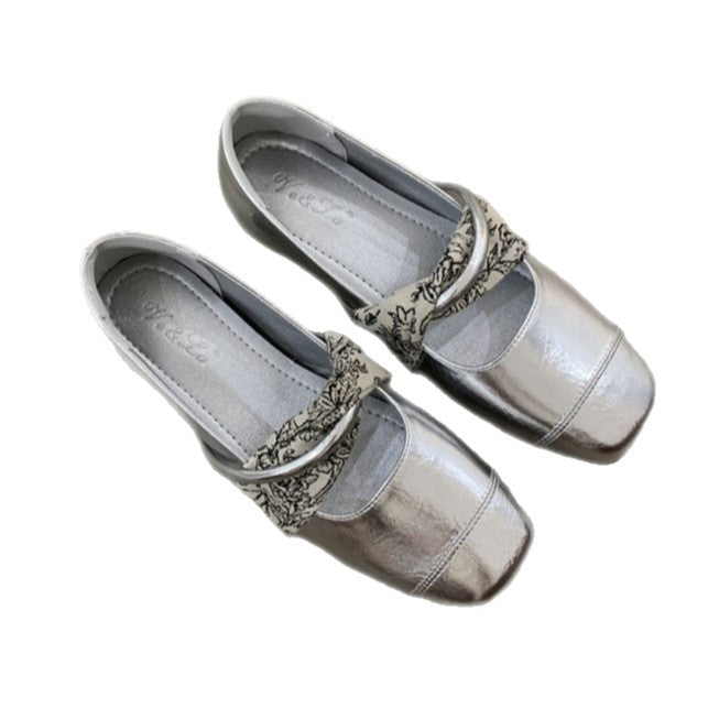 Damen elegante Slipper mit modischer Schnalle und komfortabler Sohle R&B