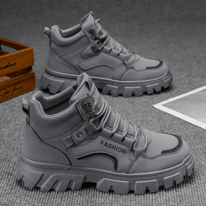 Damen hochformatige Winter-Sneaker mit robustem Profil